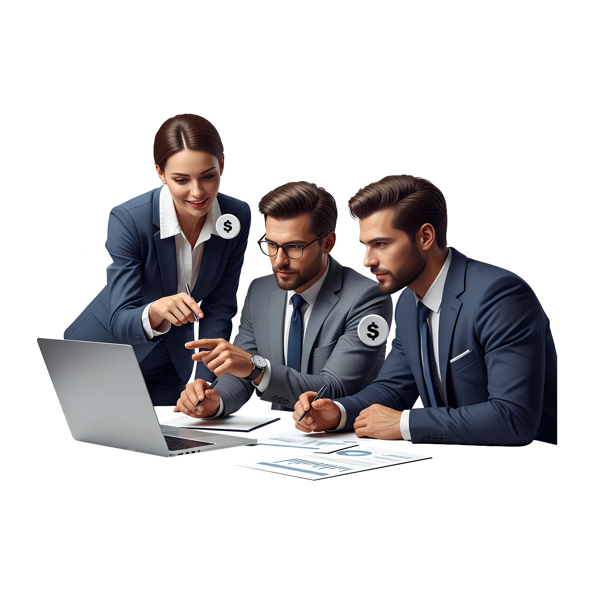 Professional accounting team